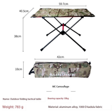 Outdoor Folding Table Camping Table Mesh BBQ Picnic Table